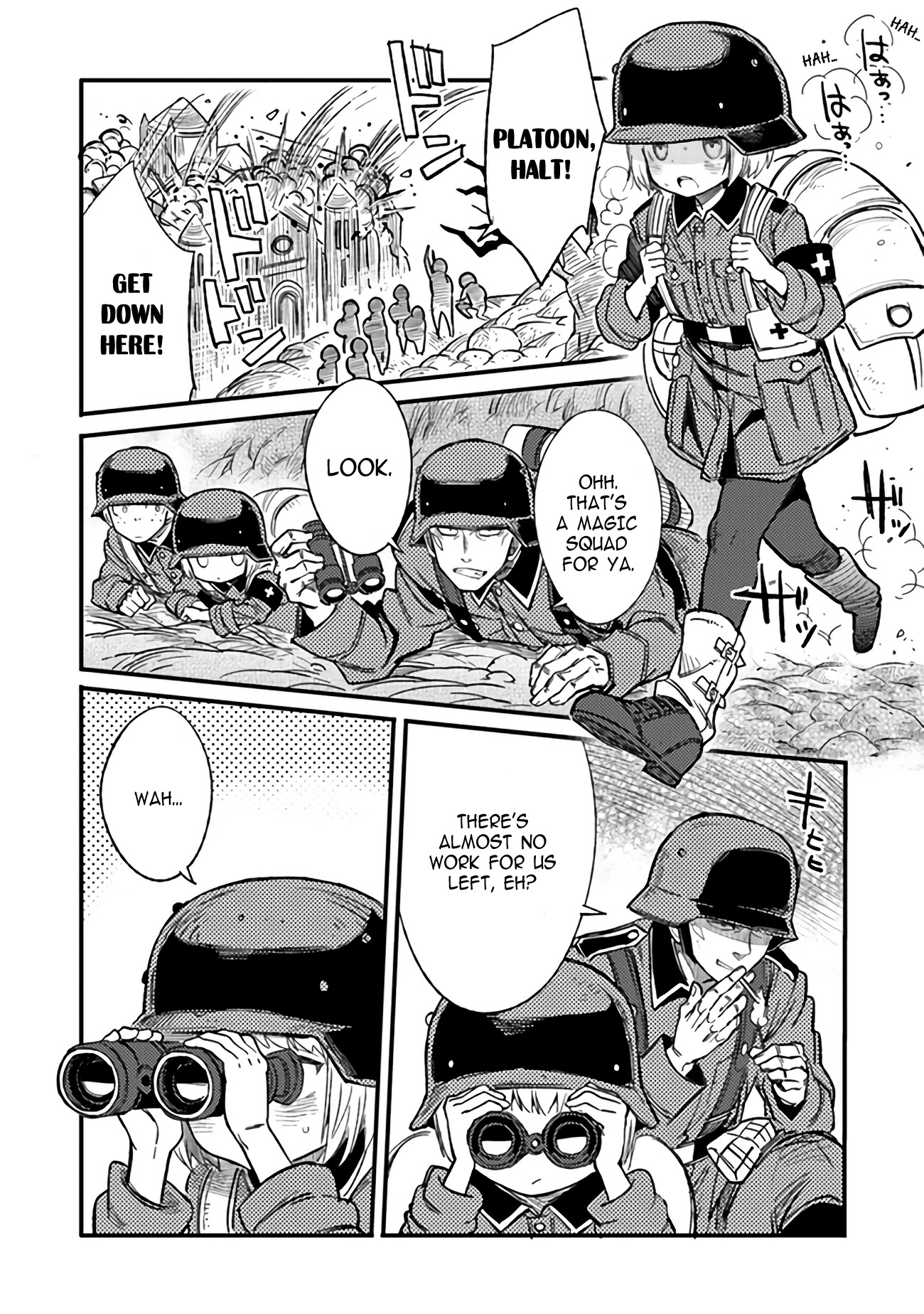 Read Ts Eiseihei-San No Senjou Nikki Manga Online