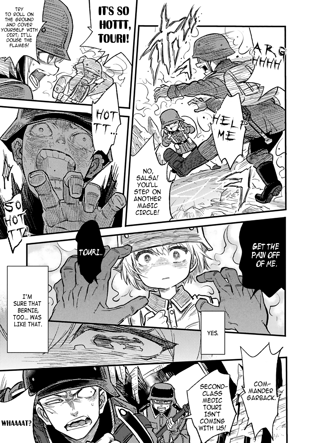 Read Ts Eiseihei-San No Senjou Nikki Manga Online