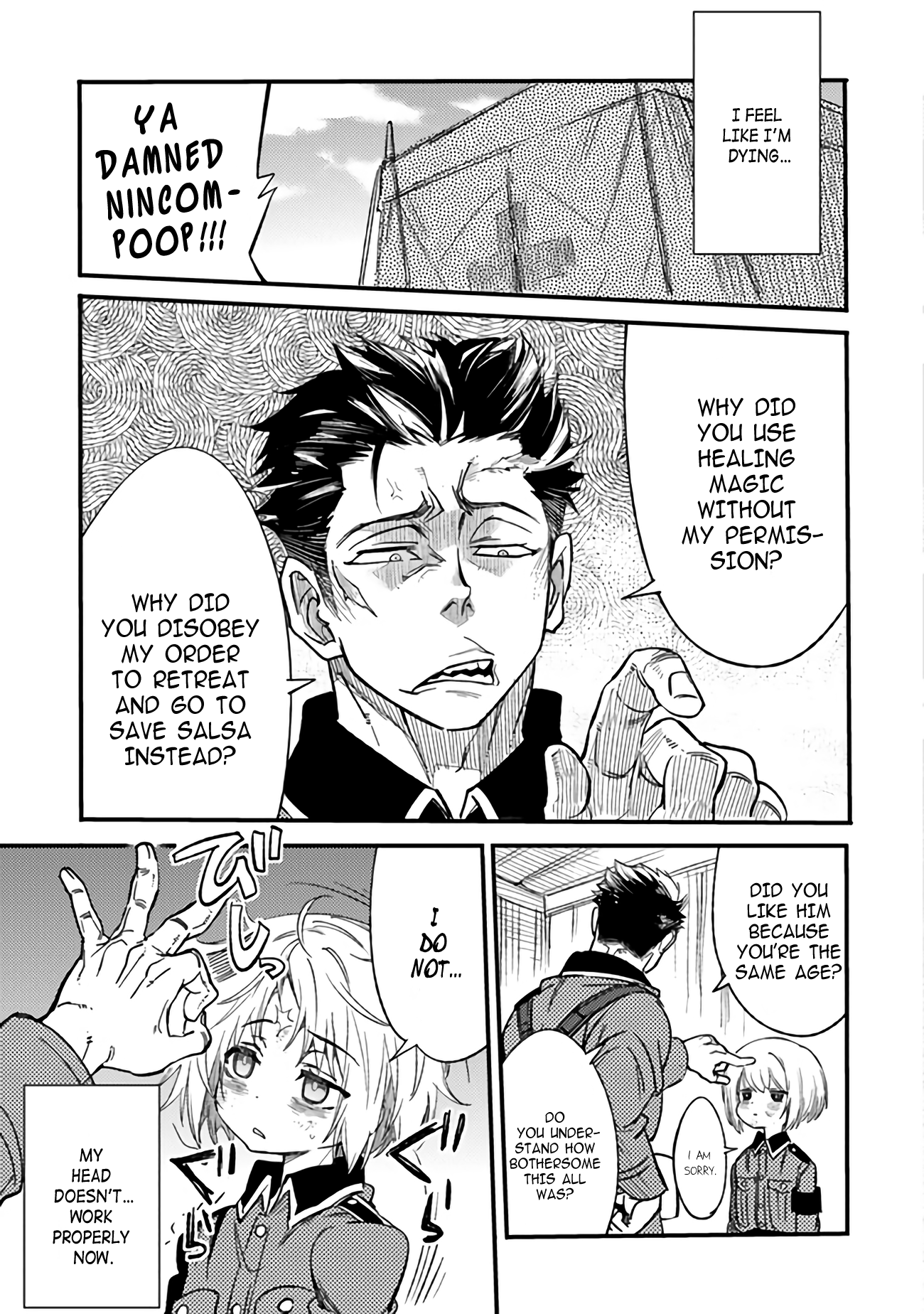 Read Ts Eiseihei-San No Senjou Nikki Manga Online