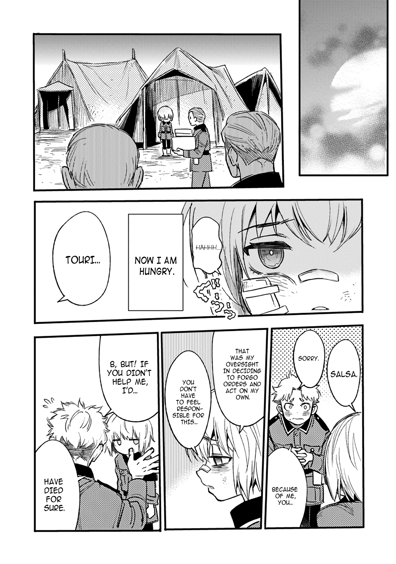 Read Ts Eiseihei-San No Senjou Nikki Manga Online