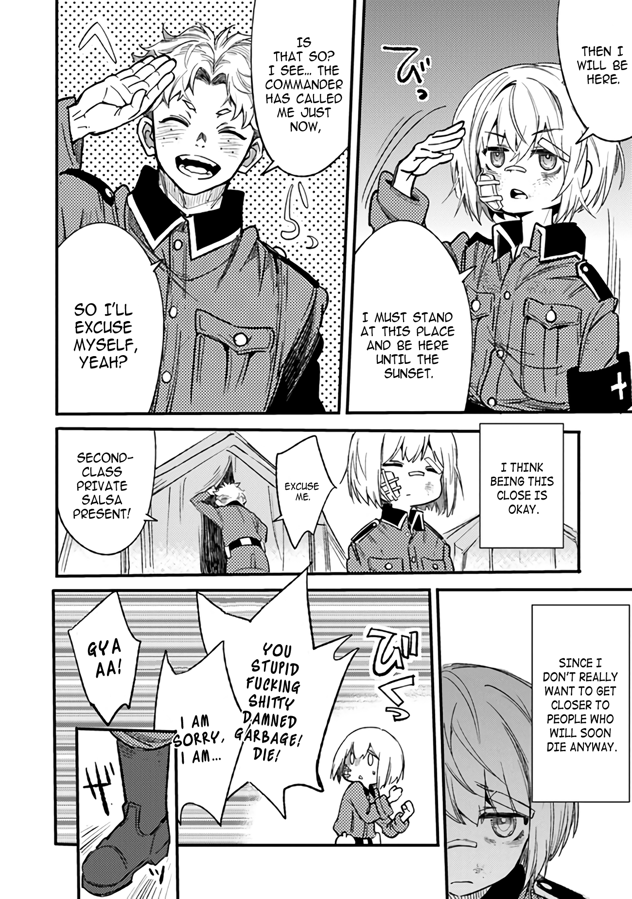 Read Ts Eiseihei-San No Senjou Nikki Manga Online