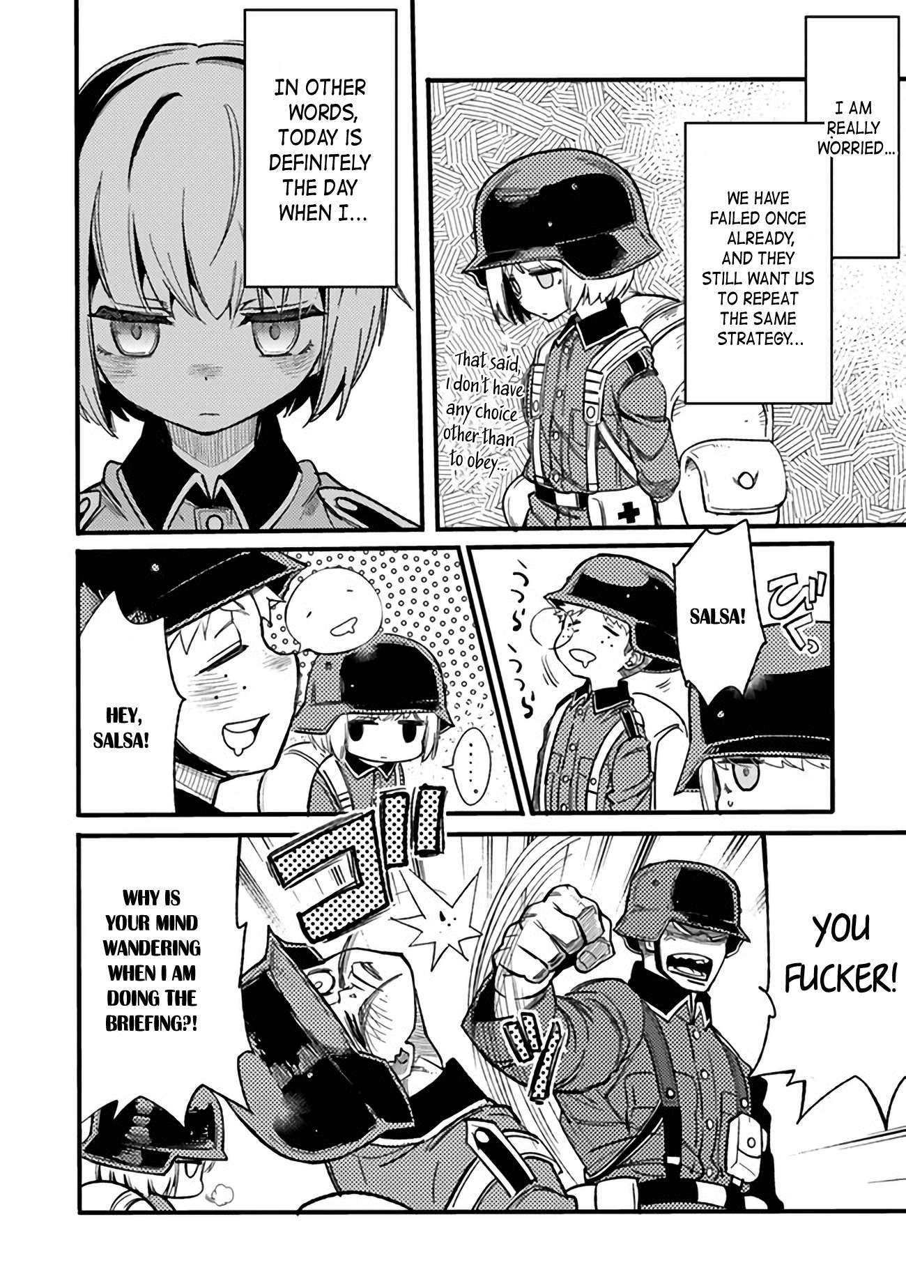 Read Ts Eiseihei-San No Senjou Nikki Manga Online