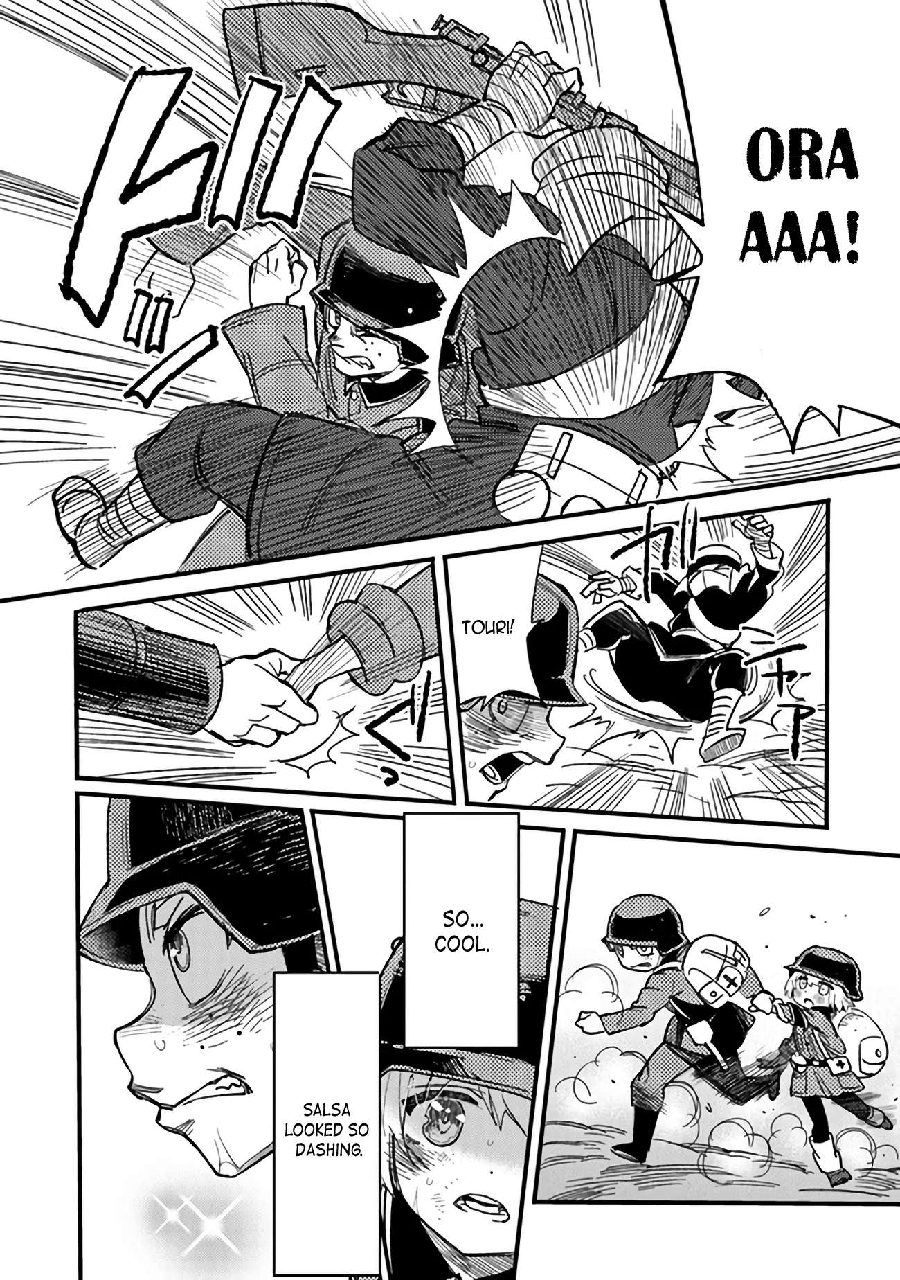 Read Ts Eiseihei-San No Senjou Nikki Manga Online