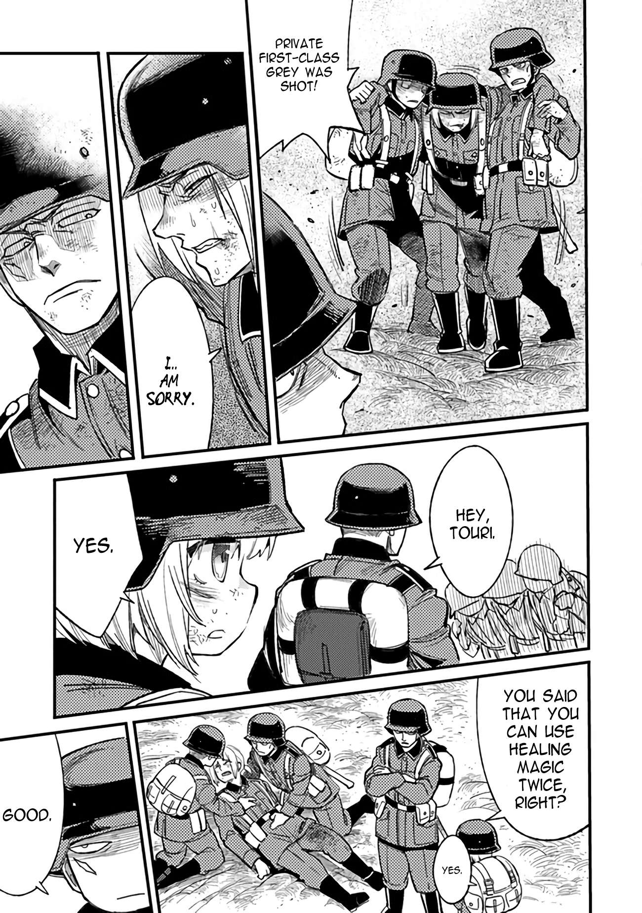 Read Ts Eiseihei-San No Senjou Nikki Manga Online