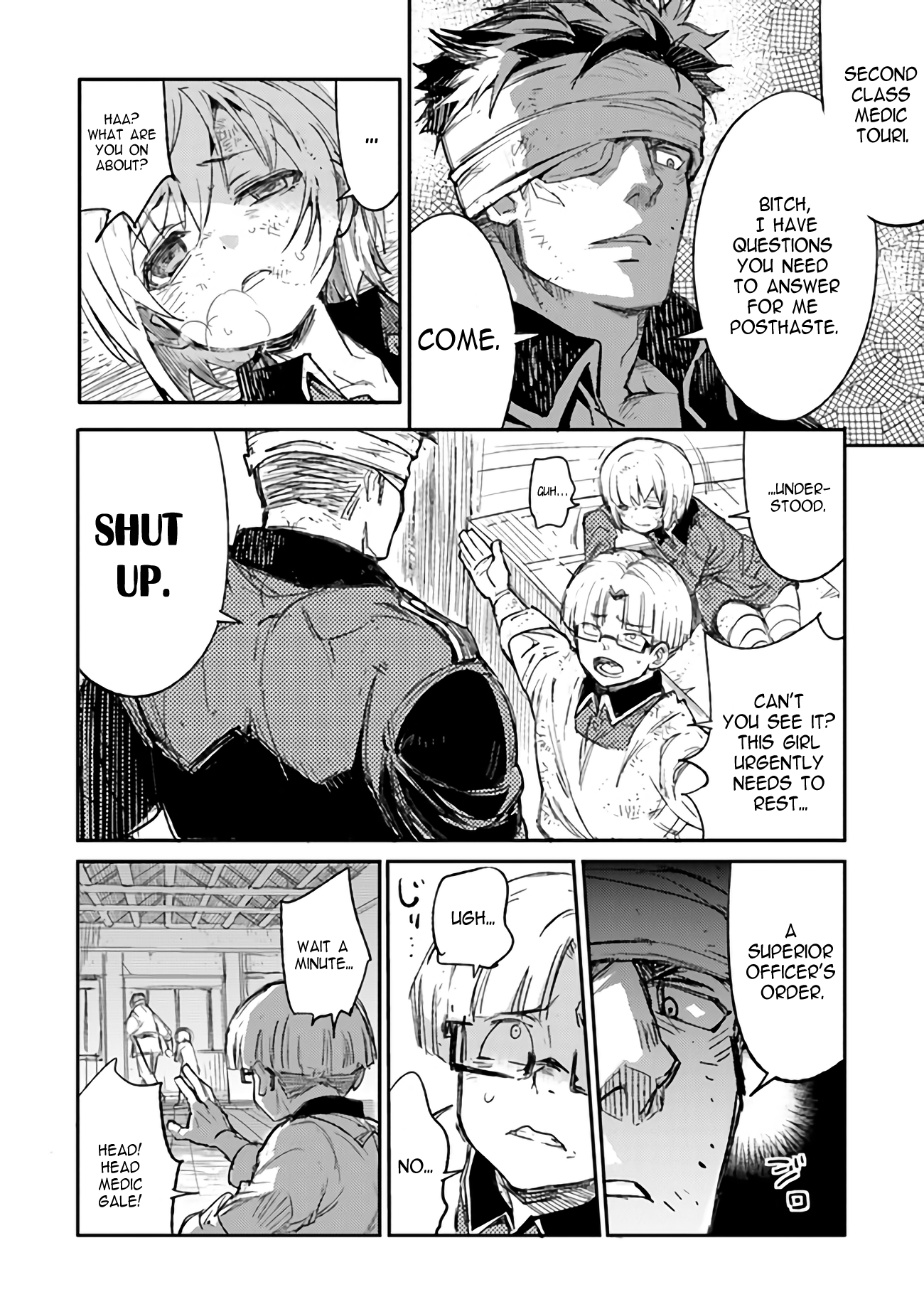 Read Ts Eiseihei-San No Senjou Nikki Manga Online