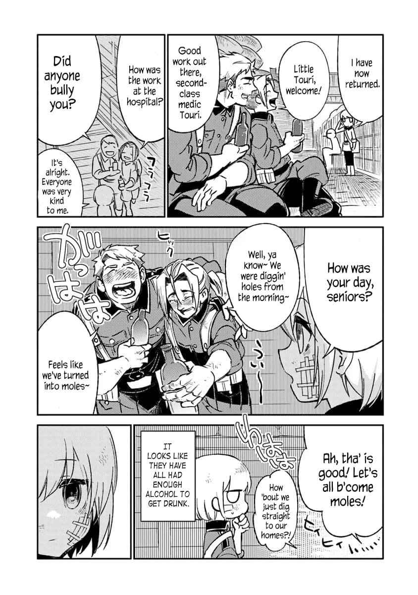 Read Ts Eiseihei-San No Senjou Nikki Manga Online