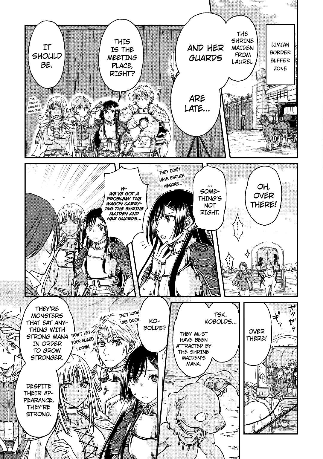 Read Tsuki ga Michibiku Isekai Douchuu Manga Online