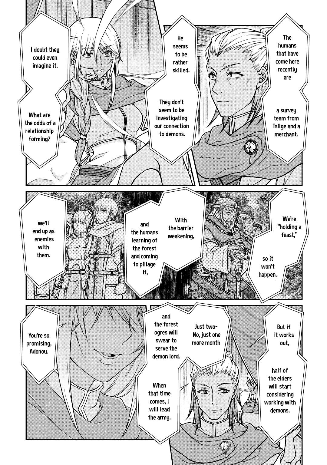 Read Tsuki ga Michibiku Isekai Douchuu Manga Online