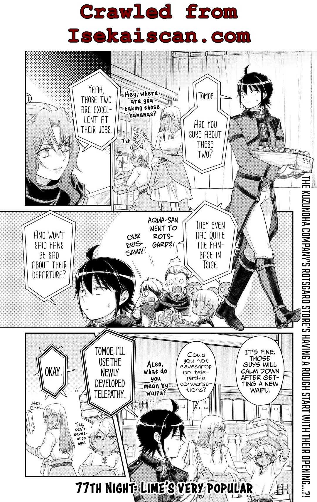 Read Tsuki ga Michibiku Isekai Douchuu Manga Online