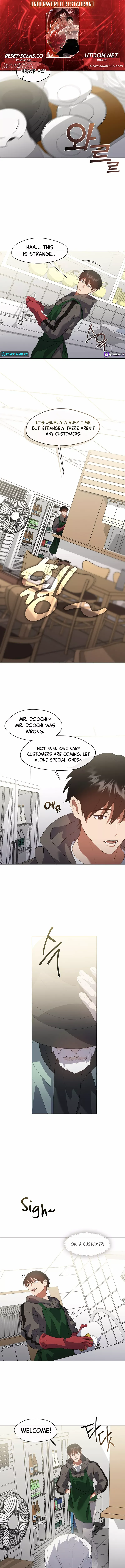Read Underworld Restaurant Manga Online