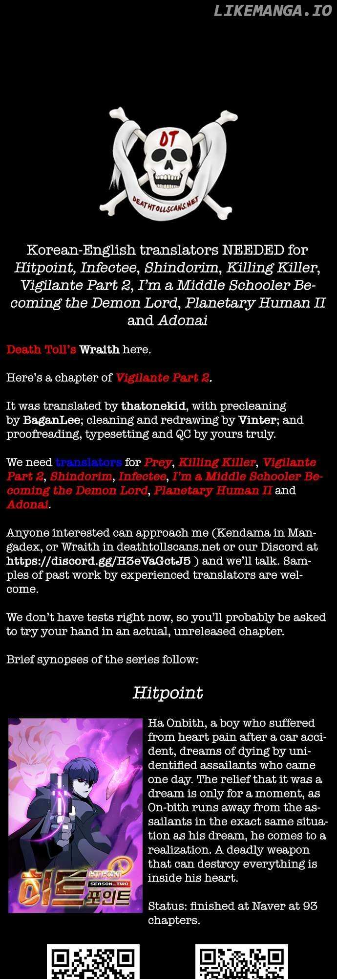 Read Vigilante Part 2 Manga Online