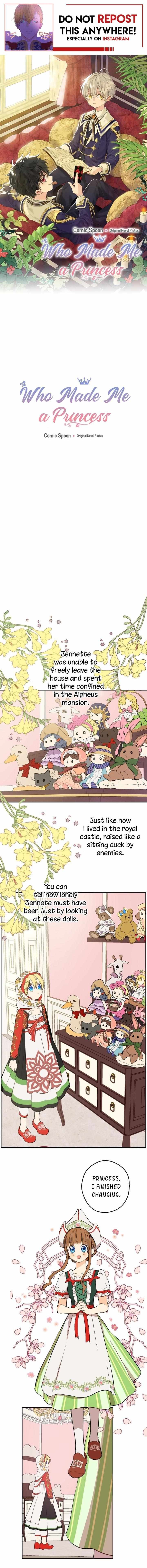 Read Who Made Me A Princess Manga Online