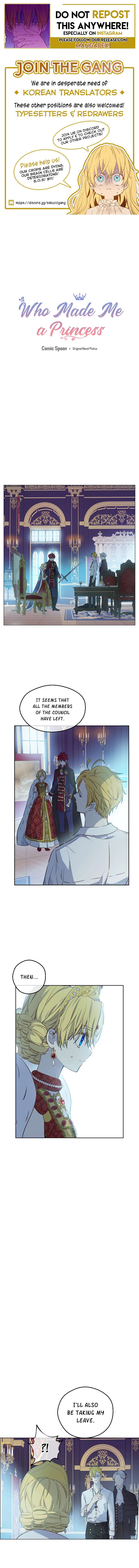 Read Who Made Me A Princess Manga Online