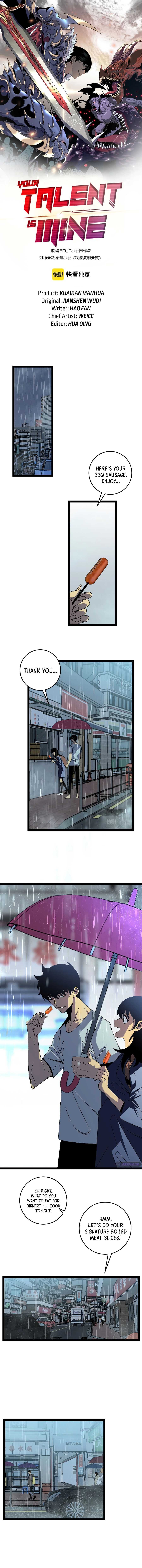 Read Your Talent is Mine Manga Online