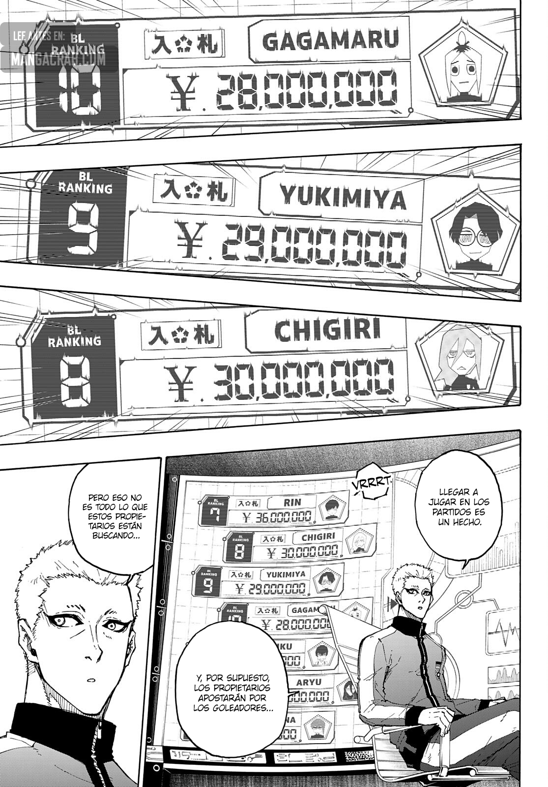 Read Blue Lock (es) Manga Online