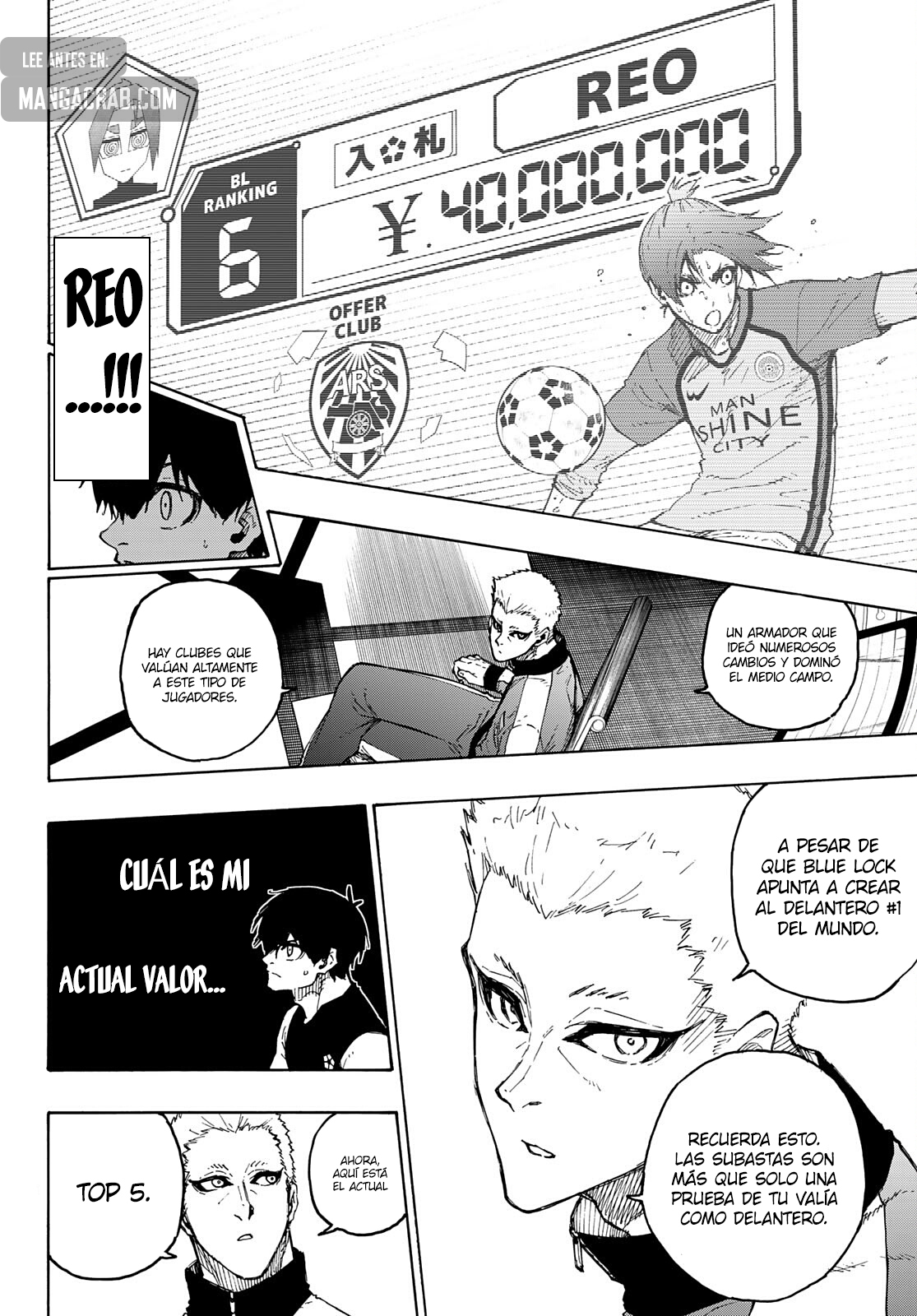 Read Blue Lock (es) Manga Online