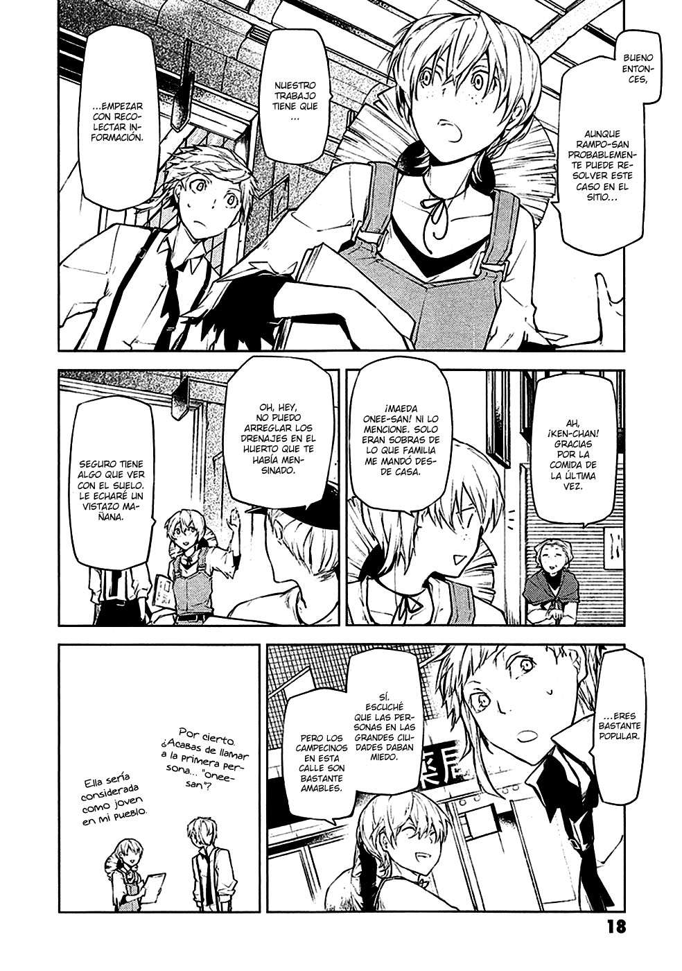 Read Bungou Stray Dogs (es) Manga Online