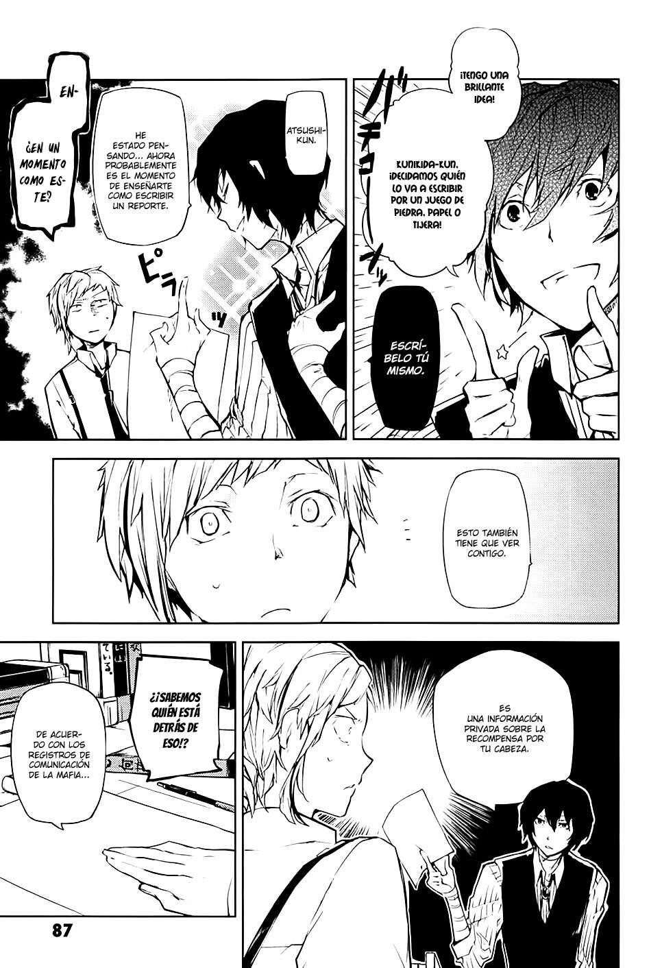 Read Bungou Stray Dogs (es) Manga Online