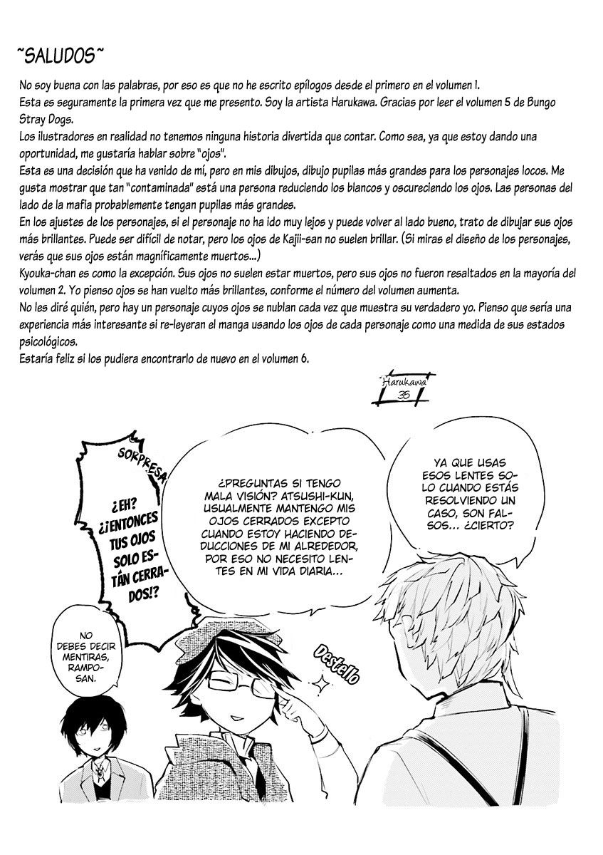 Read Bungou Stray Dogs (es) Manga Online