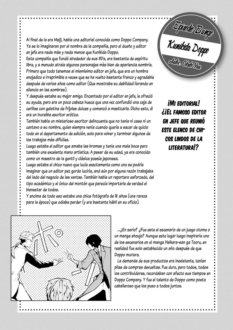 Read Bungou Stray Dogs (es) Manga Online