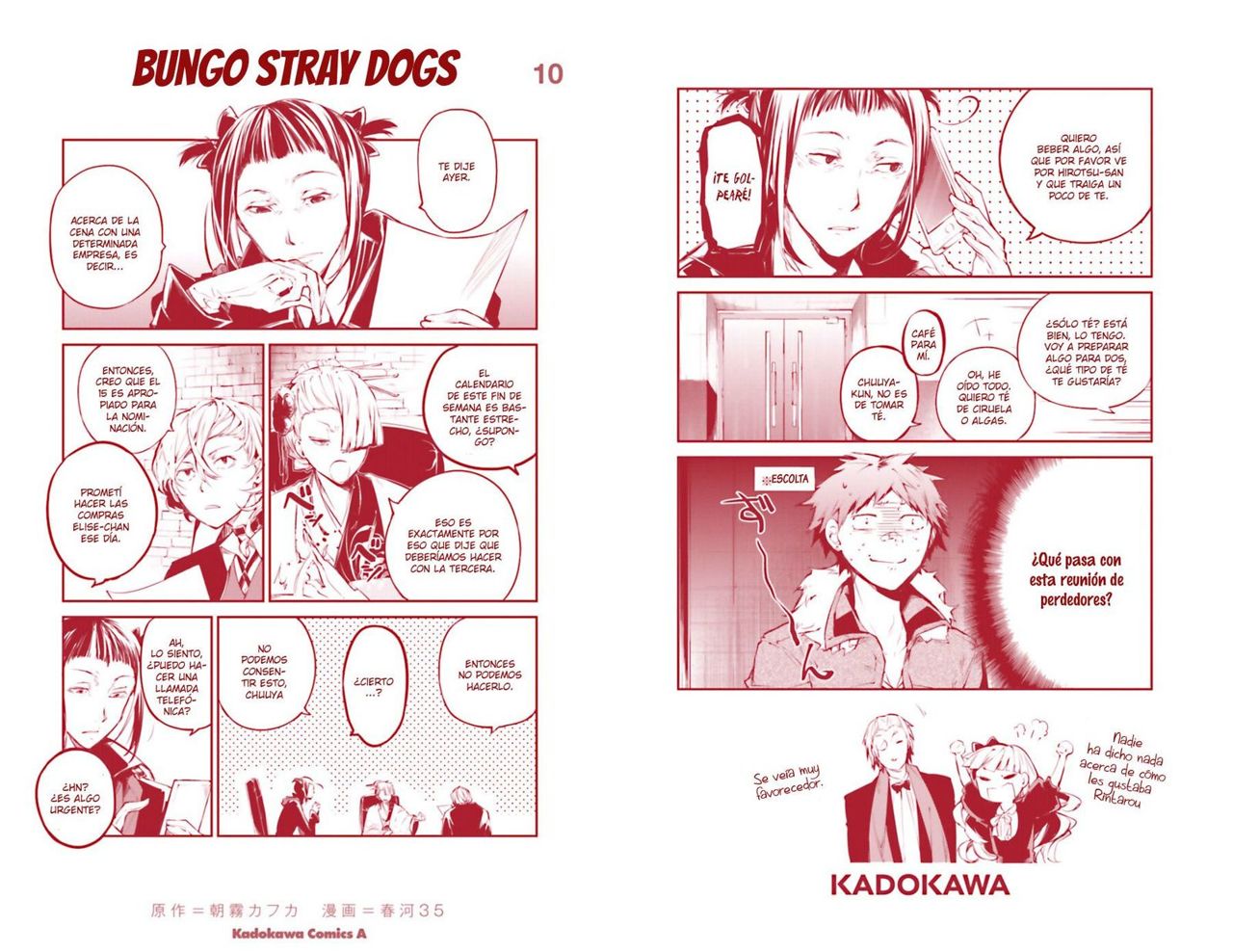 Read Bungou Stray Dogs (es) Manga Online