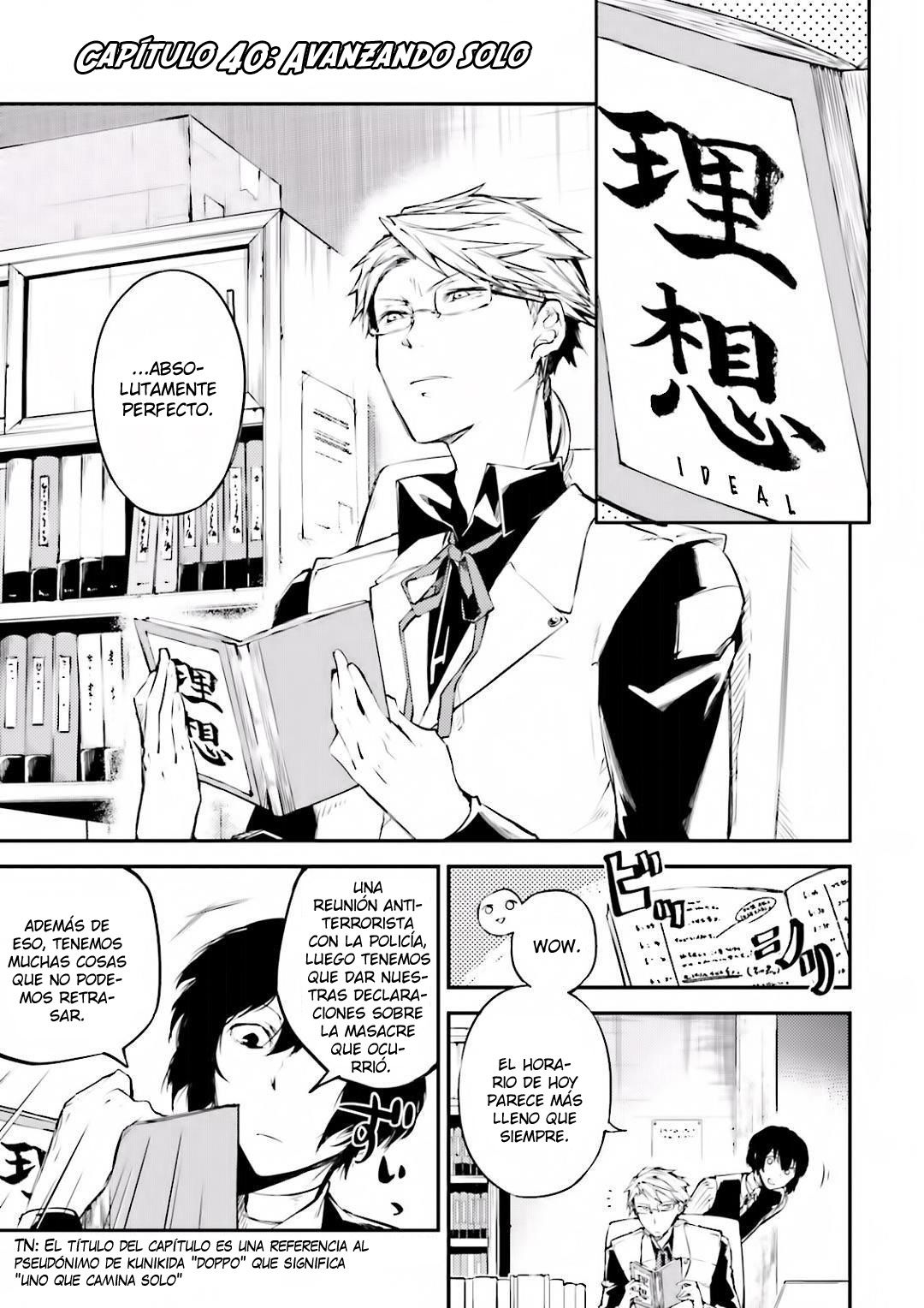 Read Bungou Stray Dogs (es) Manga Online