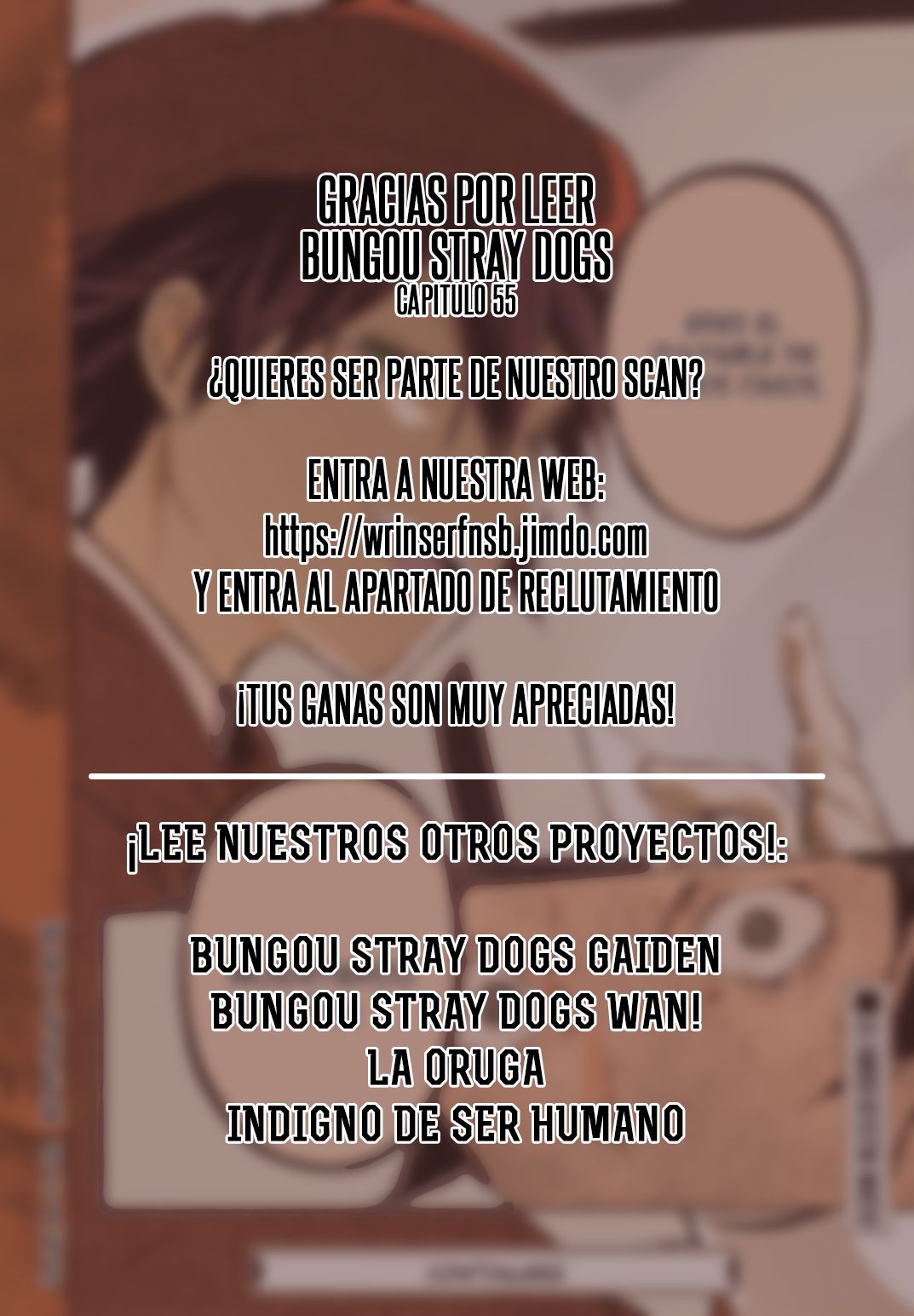 Read Bungou Stray Dogs (es) Manga Online