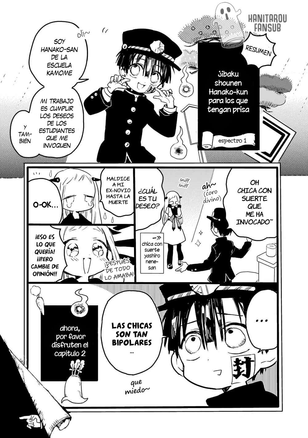 Read El Chico del Baño Hanako-kun (es) Manga Online