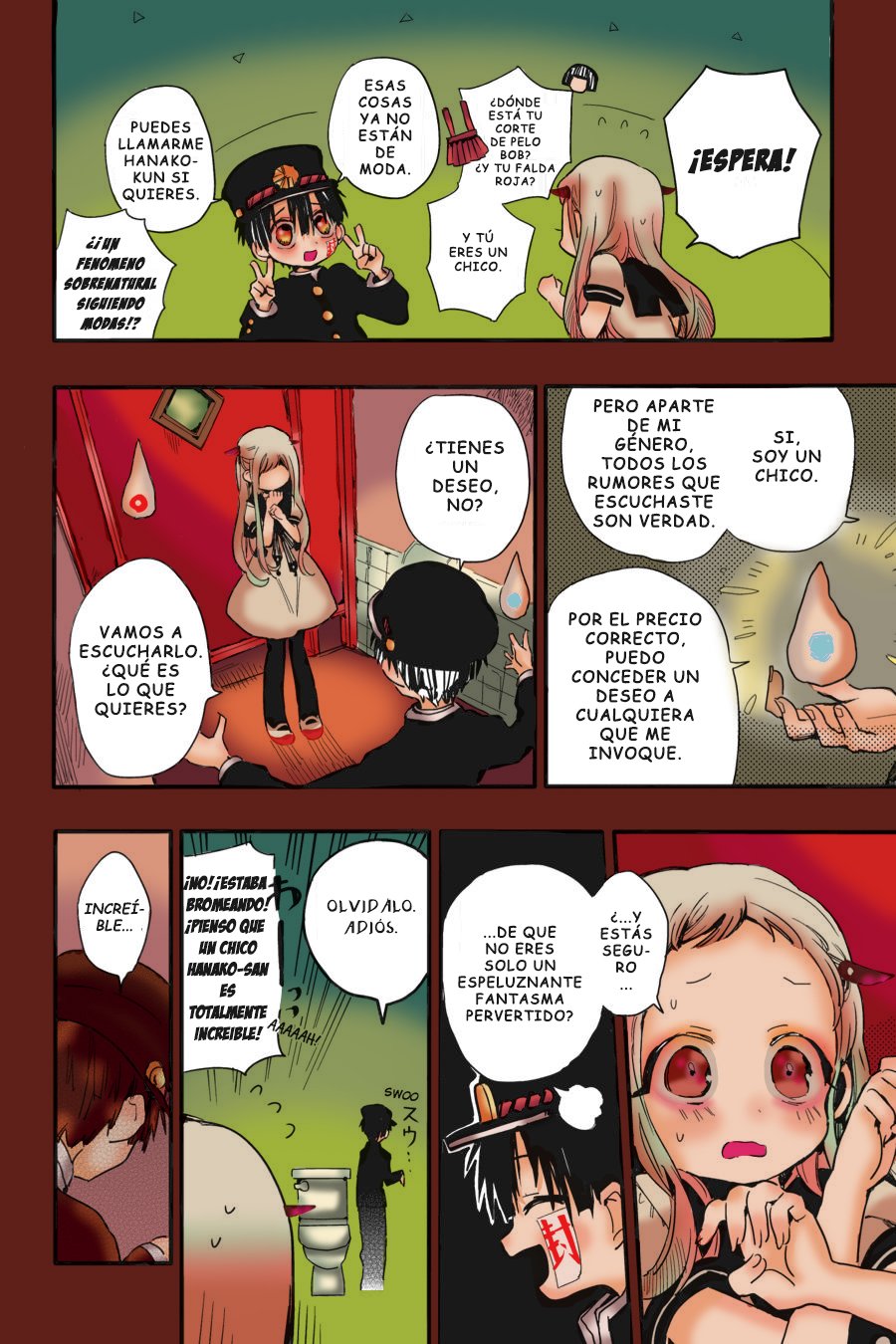 Read El Chico del Baño Hanako-kun (es) Manga Online