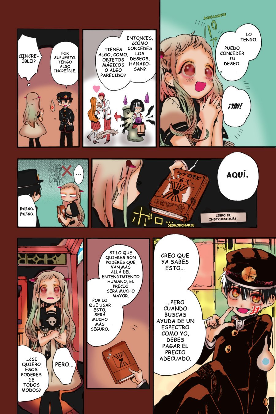 Read El Chico del Baño Hanako-kun (es) Manga Online