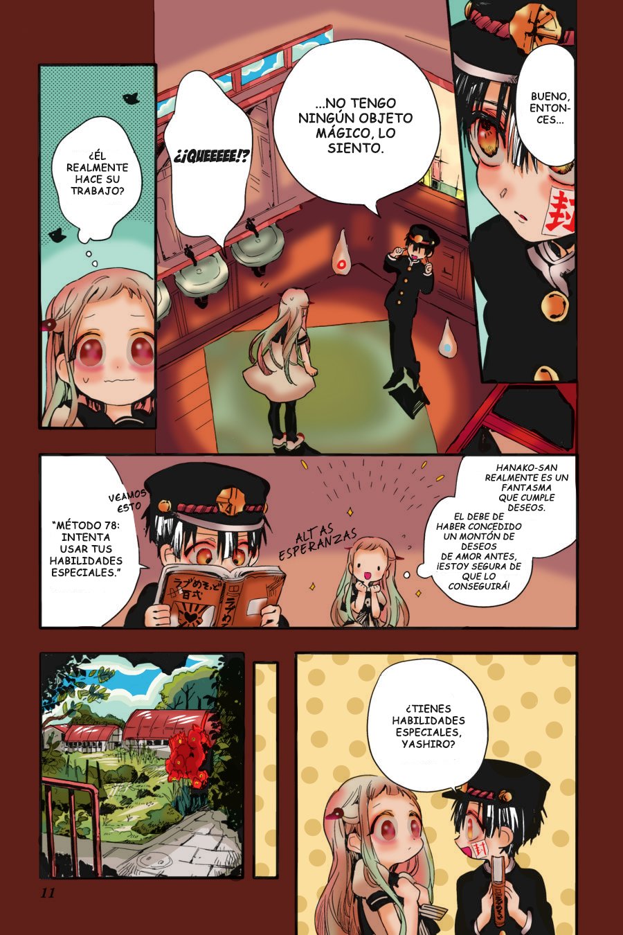 Read El Chico del Baño Hanako-kun (es) Manga Online