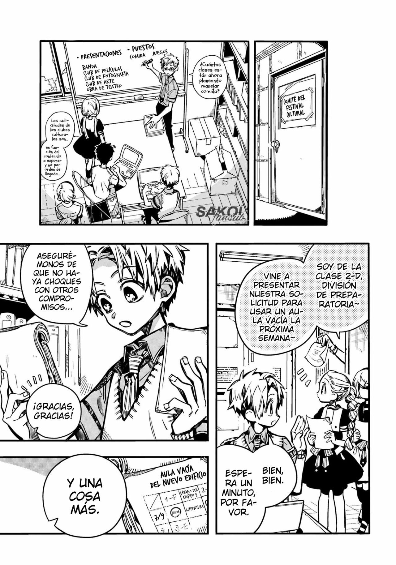 Read El Chico del Baño Hanako-kun (es) Manga Online