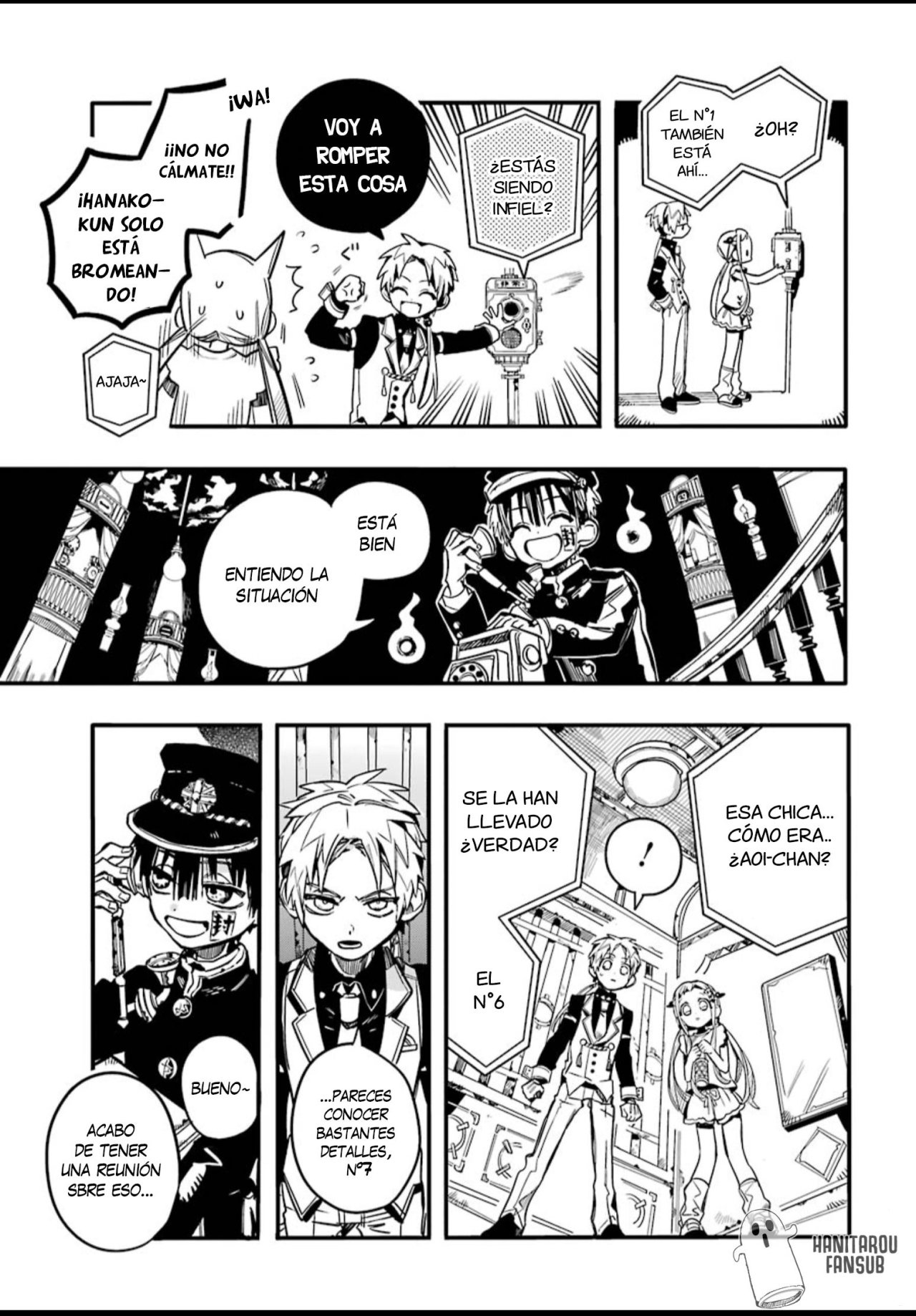 Read El Chico del Baño Hanako-kun (es) Manga Online