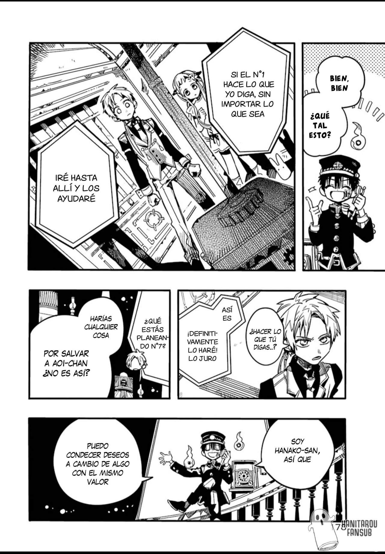 Read El Chico del Baño Hanako-kun (es) Manga Online