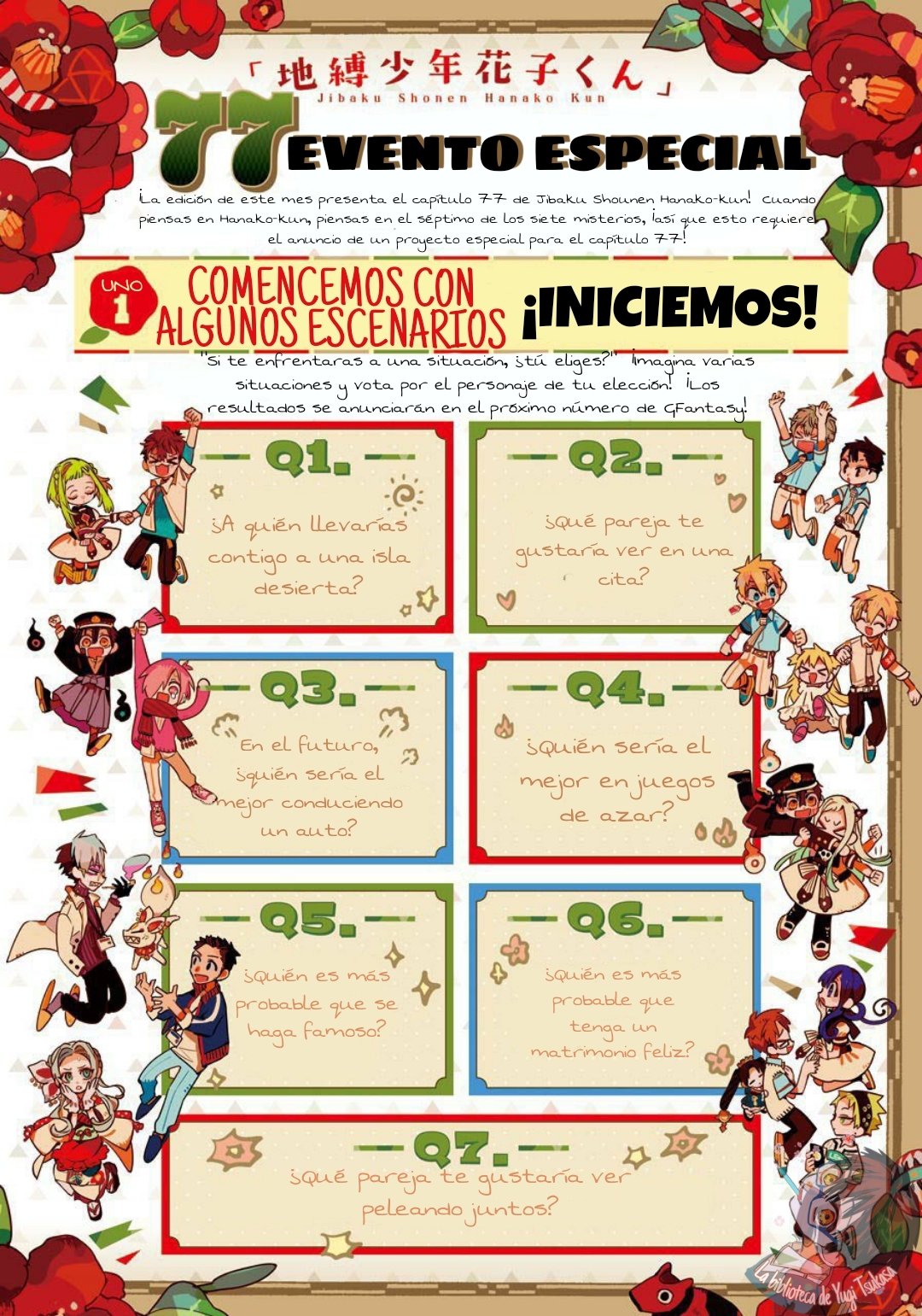 Read El Chico del Baño Hanako-kun (es) Manga Online