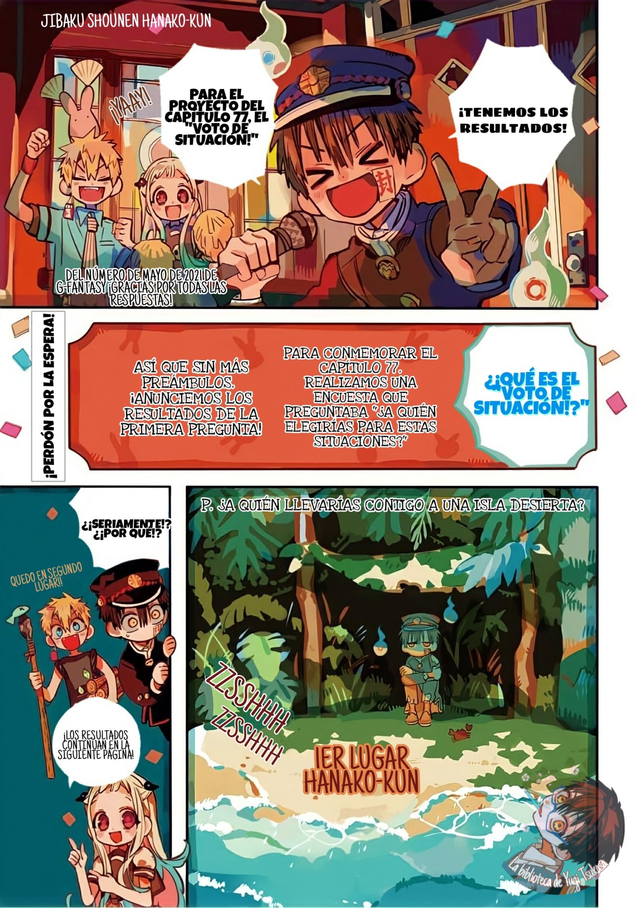 Read El Chico del Baño Hanako-kun (es) Manga Online