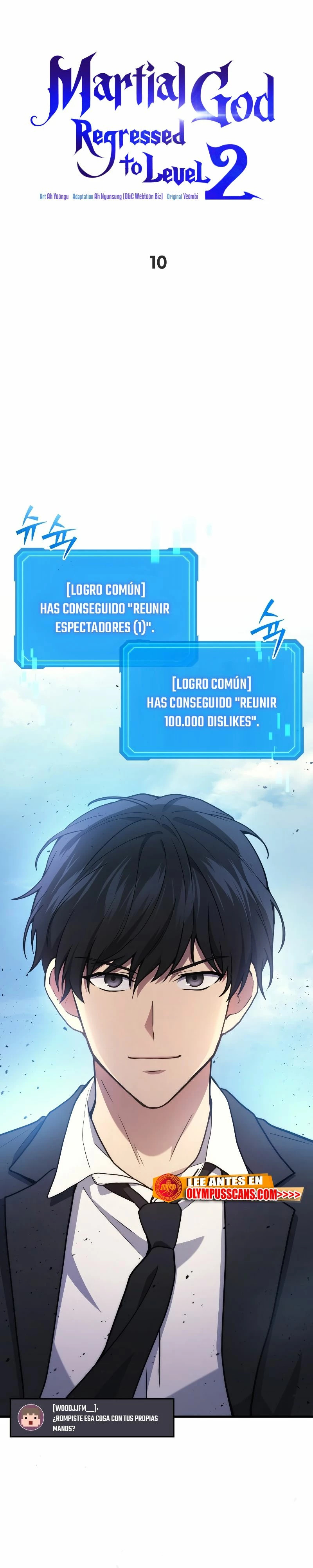 Read El dios marcial que regresó al nivel 2 (es) Manga Online