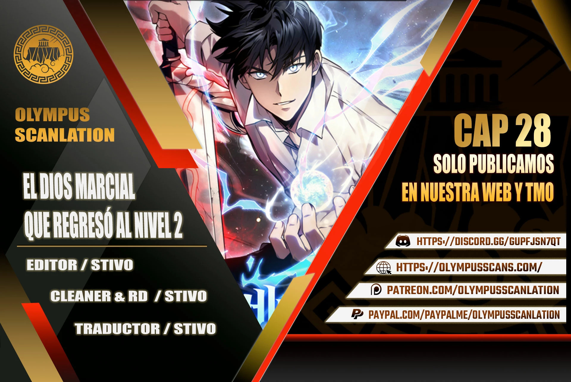 Read El dios marcial que regresó al nivel 2 (es) Manga Online