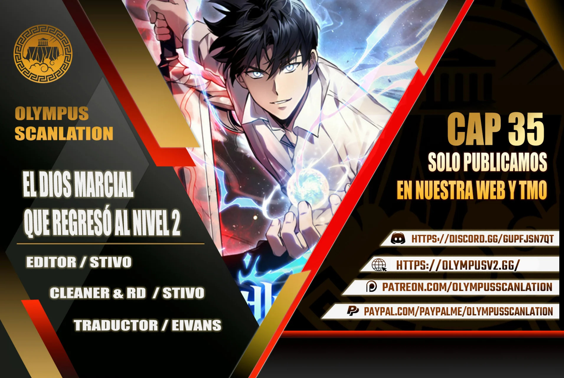 Read El dios marcial que regresó al nivel 2 (es) Manga Online