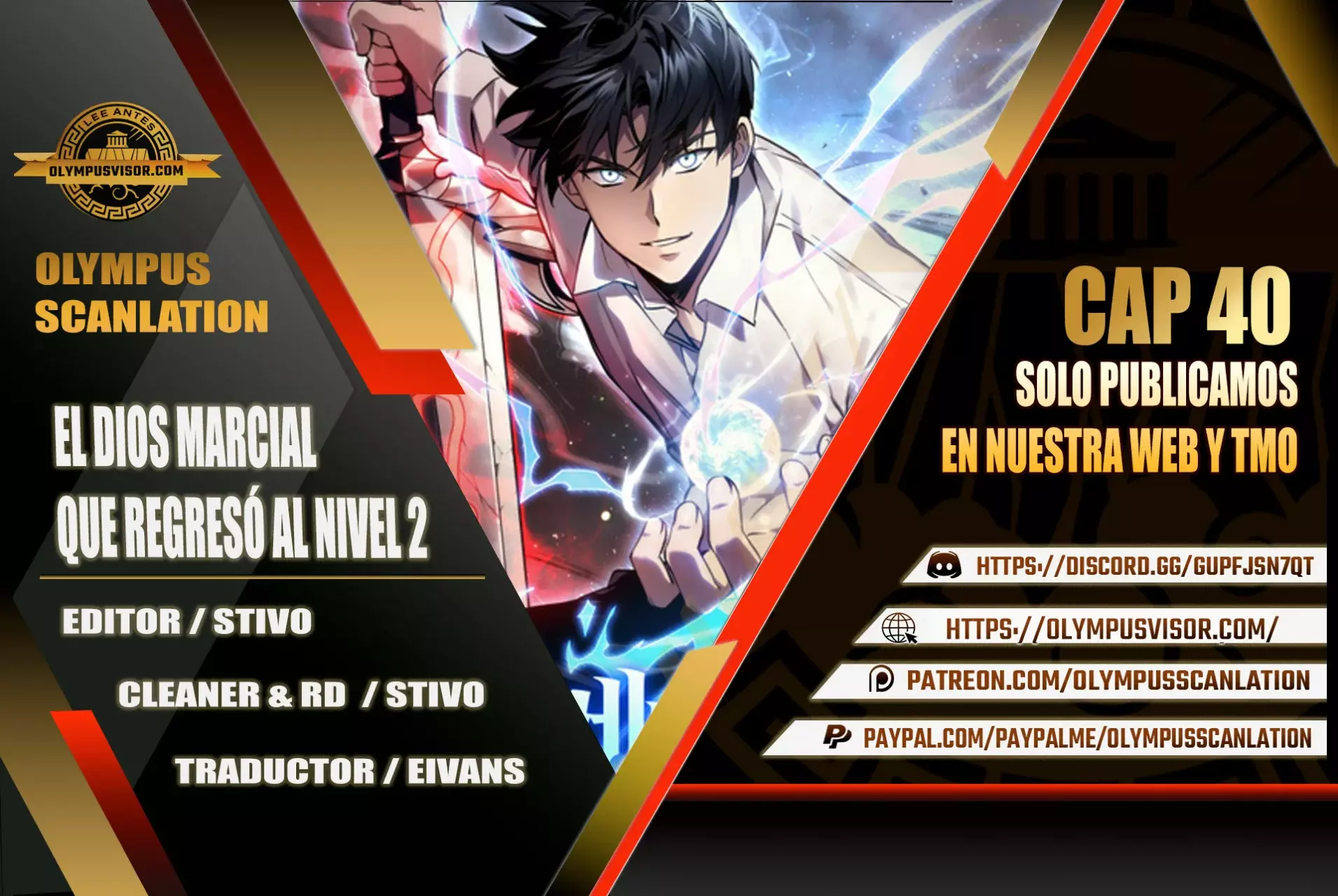 Read El dios marcial que regresó al nivel 2 (es) Manga Online