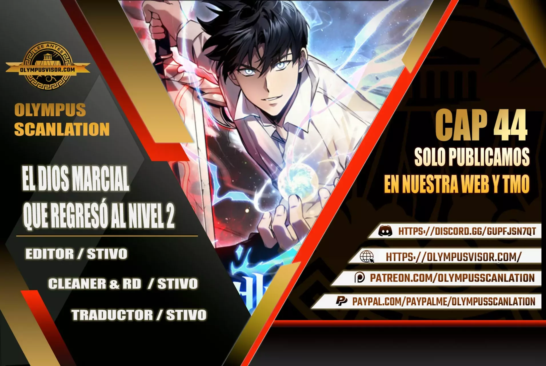 Read El dios marcial que regresó al nivel 2 (es) Manga Online
