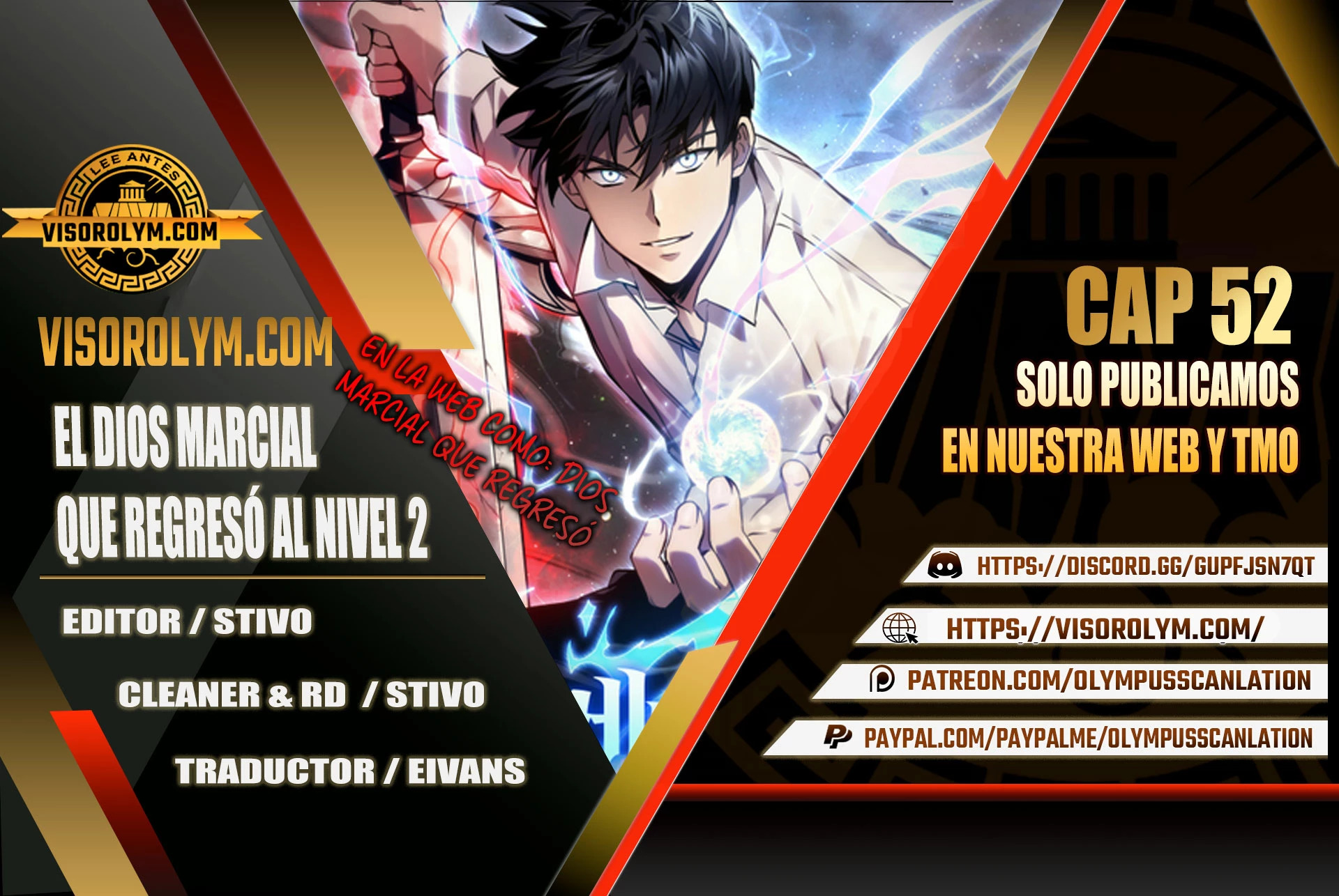 Read El dios marcial que regresó al nivel 2 (es) Manga Online