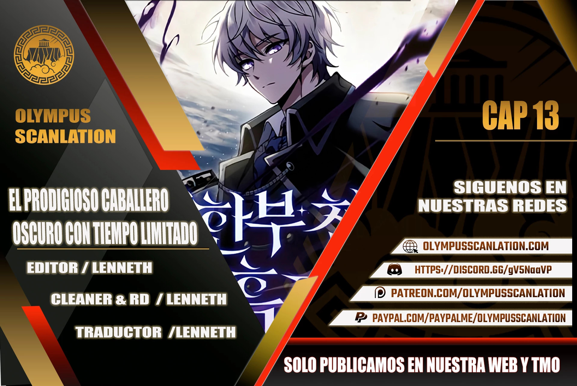 Read El prodigioso caballero oscuro con tiempo limitado (es) Manga Online