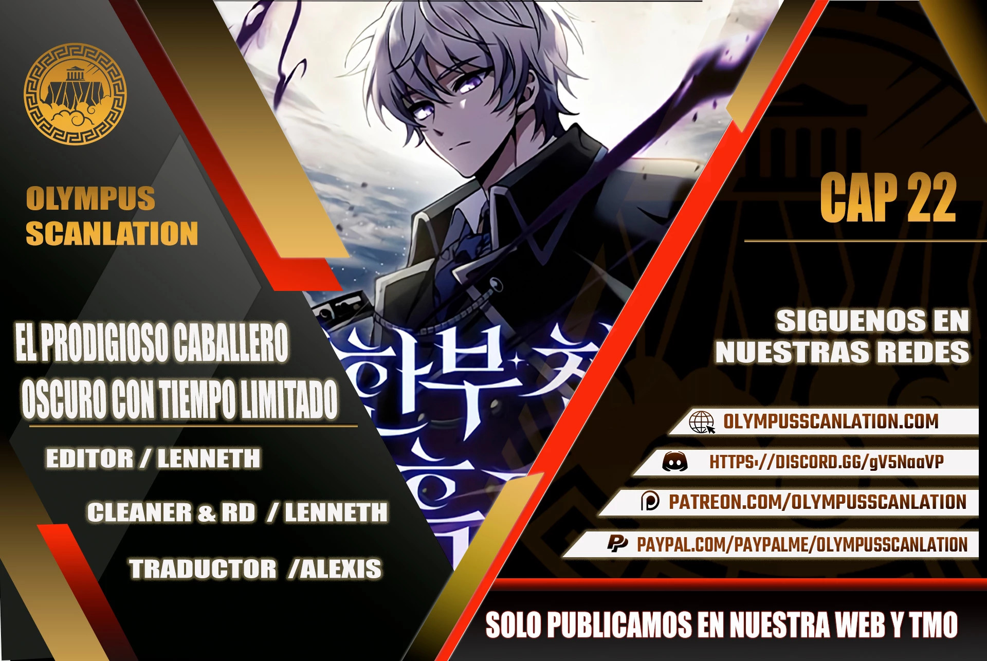 Read El prodigioso caballero oscuro con tiempo limitado (es) Manga Online