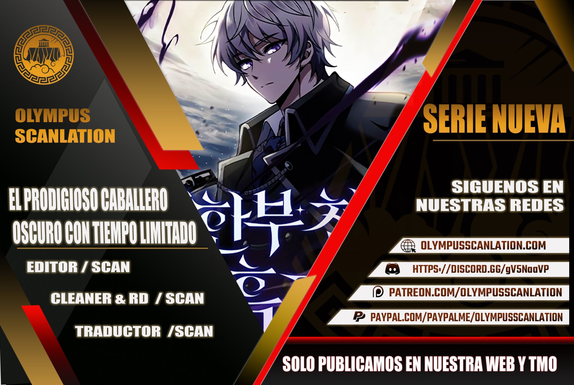Read El prodigioso caballero oscuro con tiempo limitado (es) Manga Online