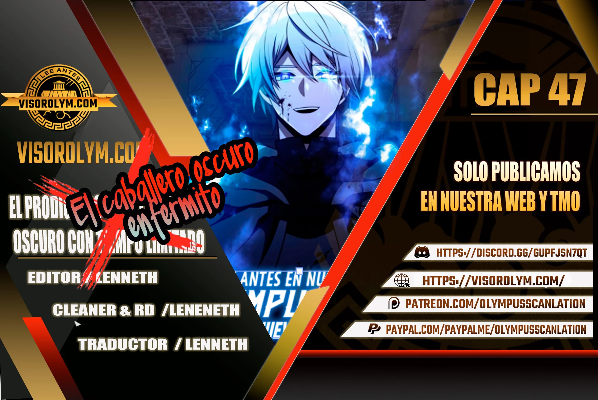 Read El prodigioso caballero oscuro con tiempo limitado (es) Manga Online