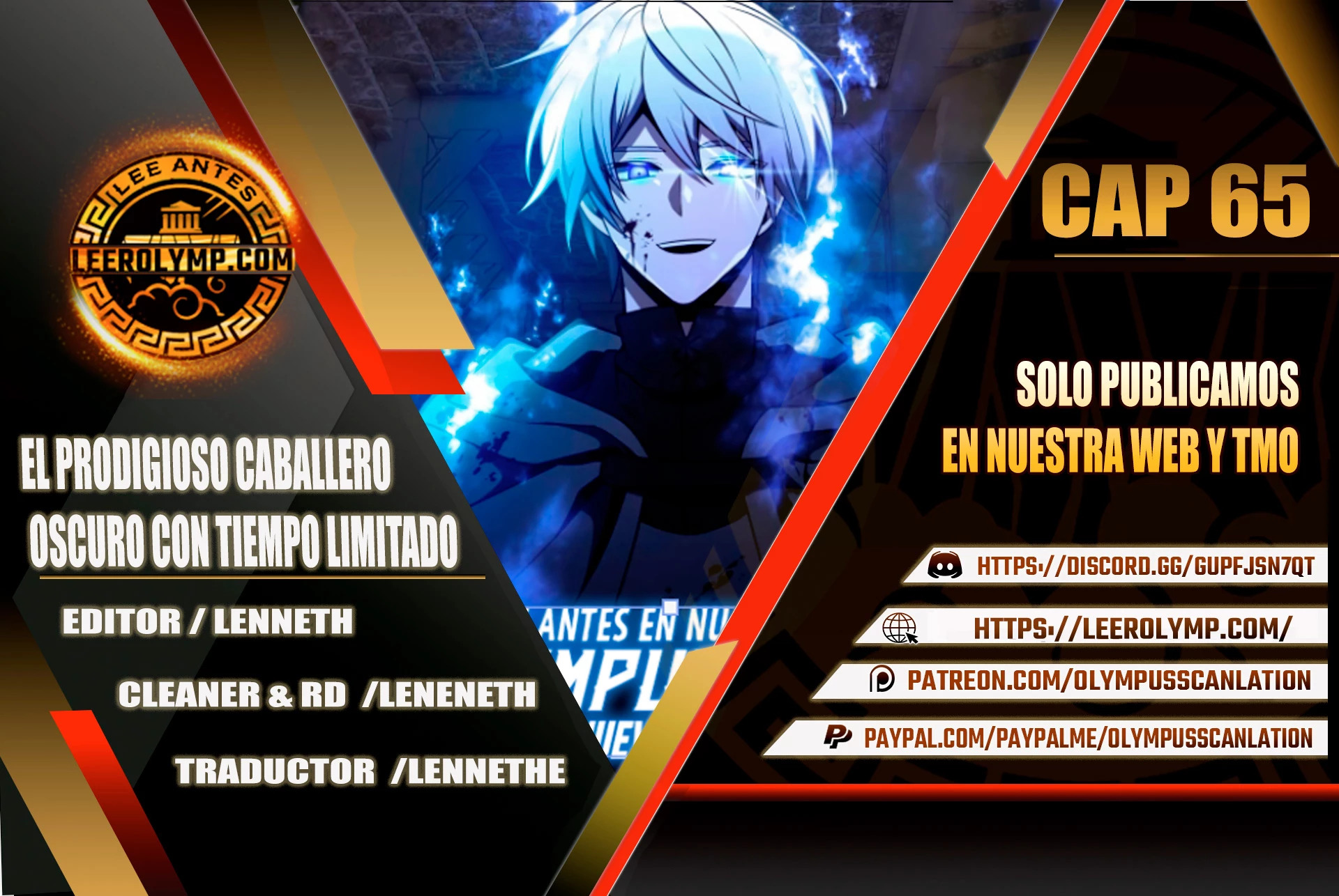 Read El prodigioso caballero oscuro con tiempo limitado (es) Manga Online