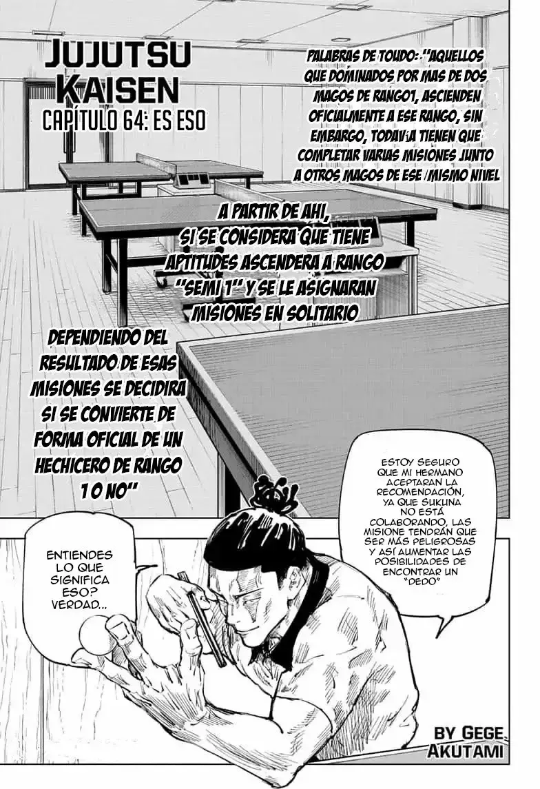 Read Jujutsu Kaisen (es) Manga Online