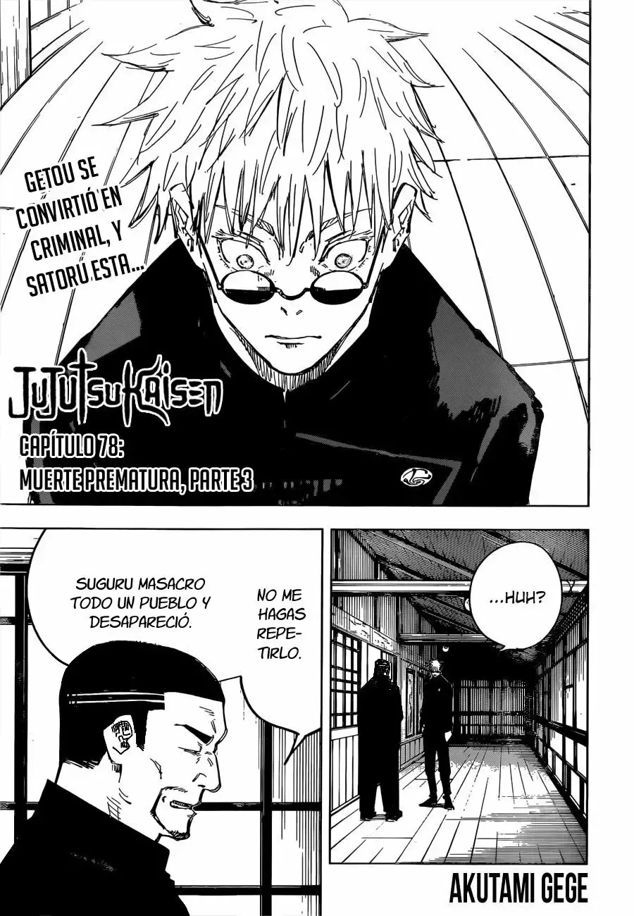 Read Jujutsu Kaisen (es) Manga Online
