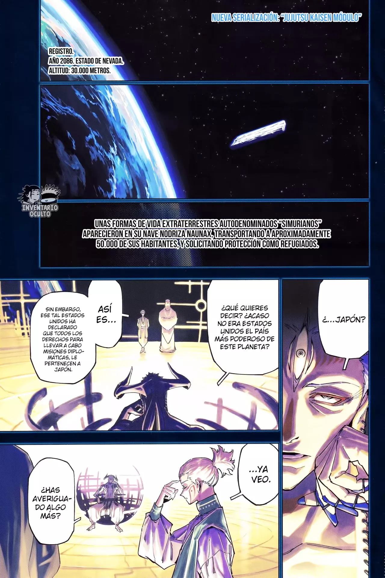 Read Jujutsu Kaisen Módulo (es) Manga Online